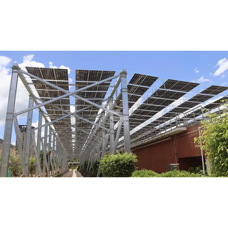 Ground Dual-Post Solar Mounting System
